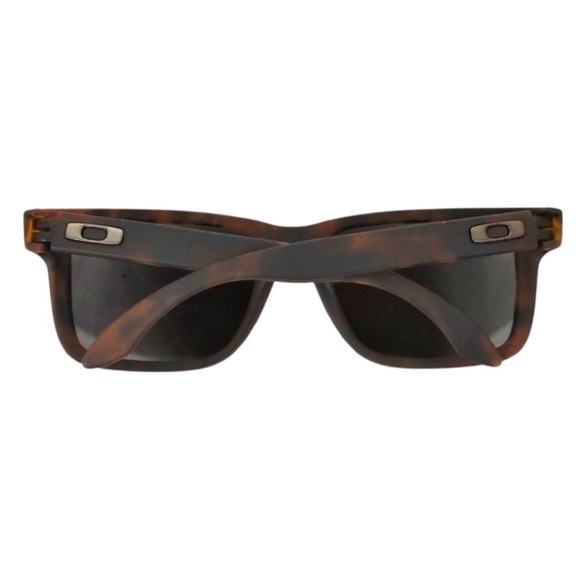 OAKLEY • Men’s Matte Brown Tortoise Prizm Black Holbrook XL Sunglasses - Picture 3 of 6